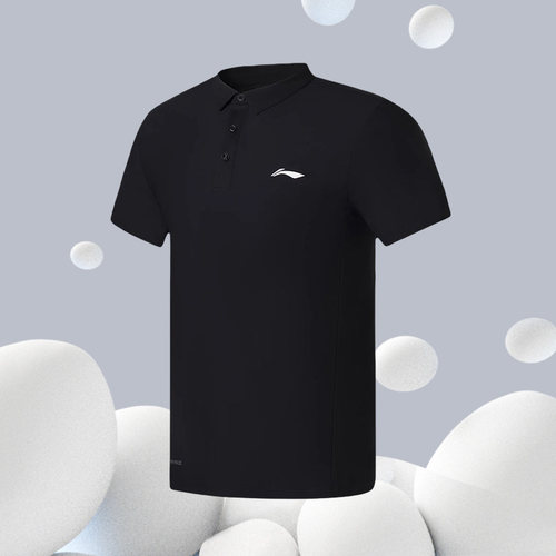 李宁正品夏季新款休闲百搭舒适透气男子POLO衫APLS173