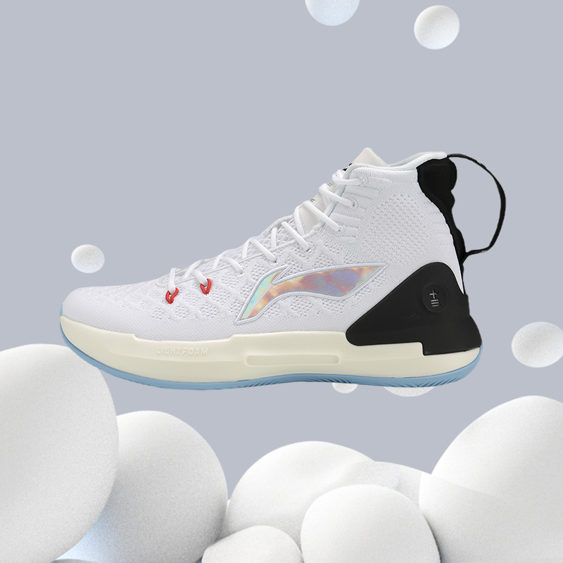 正品李宁篮球鞋驭帅13代韦德之道耐磨缓震高帮新款篮球鞋ABAP075