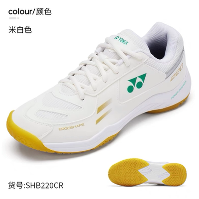 2024YONEX尤尼克斯SHB220CR羽毛球鞋男女款YY专业运动鞋透气宽楦