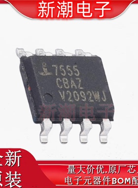 ICM7555CBAZ 定时器/计时器 封装SOIC-8 全新原厂(瑞萨)/IDT