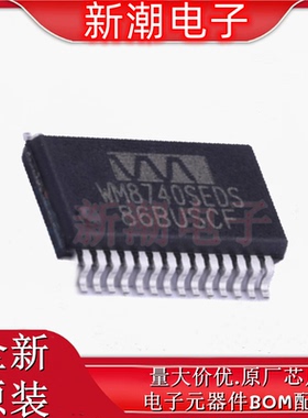 WM8740SEDS/RV ADC/DAC-专用型 封装SSOP-28 全新原厂(凌云)