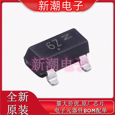 MMBF170LT1G N沟道 60V 500mA 场效应管 6Z SOT-23全新原厂安森美