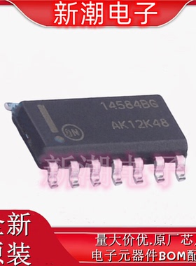 MC14584BDR2G 六路施密特触发反相器 封装SOP-14全新原厂(安森美