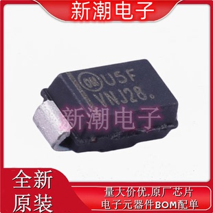 MURA230T3G 丝印U5F DO-214AC 300V  快恢复/超快恢复 全新安森美