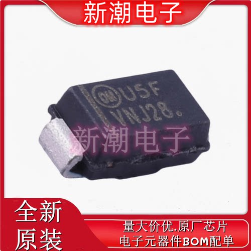 MURA230T3G 丝印U5F DO-214AC 300V  快恢复/超快恢复 全新安森美