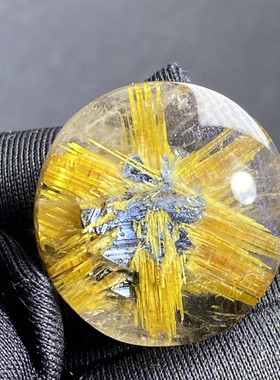 天然水晶钛晶花吊坠裸石男女款发晶花挂坠饰品毛衣链一物一图