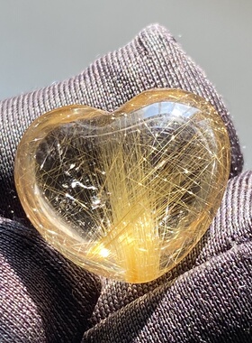天然水晶发晶吊坠裸石DIY水晶饰品项链戒指一物一图