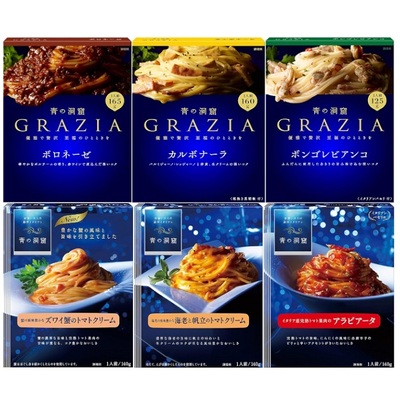 青の洞窟意粉酱日本产加热即食