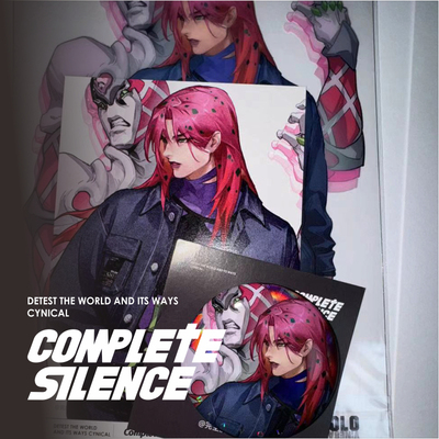 JOJO迪亚波罗同人马口铁徽章