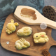 青团小月兔子模具diy馒头月饼山药醒狮绿豆糕点烘焙面食品级木质