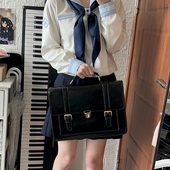 欧拉公式 soda薄荷茶原创设计jk制服双肩学院风复古公文大容量