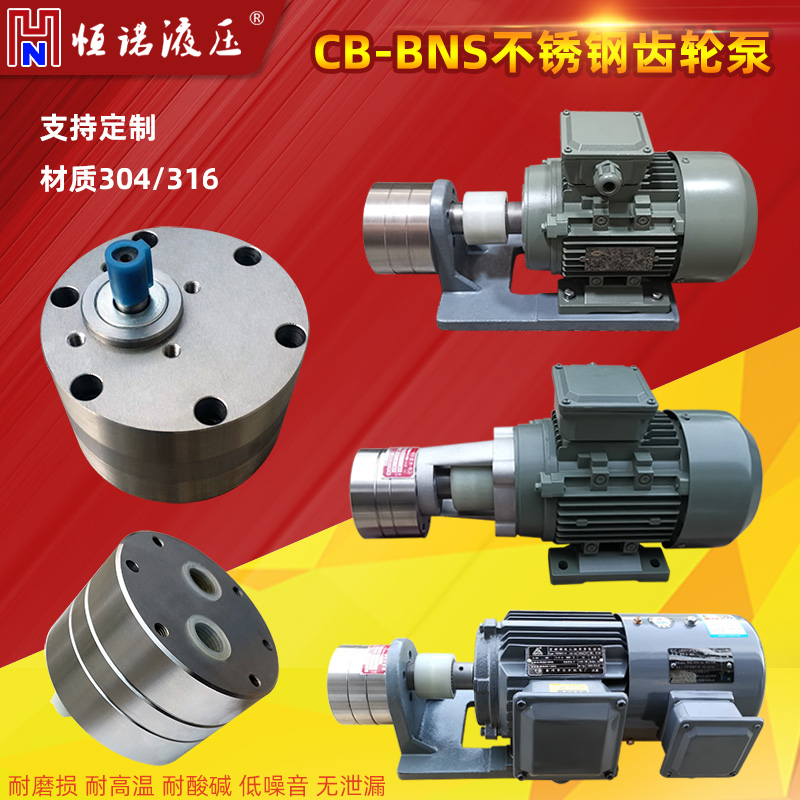 CB-BNS10/6/4/2.5/16/20/25/32/40/50/63/100不锈钢齿轮油泵CBA-B
