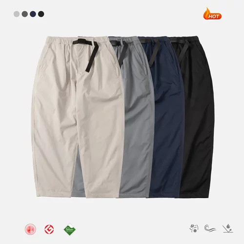 加绒户外机能休闲裤teflon腰带