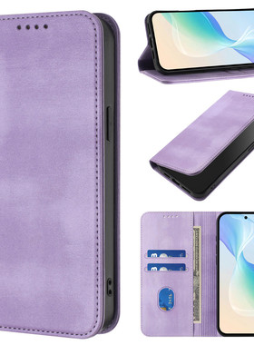 vivoY78/Y37手机壳翻盖Y72防摔Y52S皮套软硅胶Y70S/Y20电话壳Y39/Y77E外壳/Y55/Y16/Y35保护套Y33S男女复古风