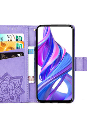 适用华为y9s电话壳y9s手机壳翻盖防摔硅胶全包边huawei套y9s女款