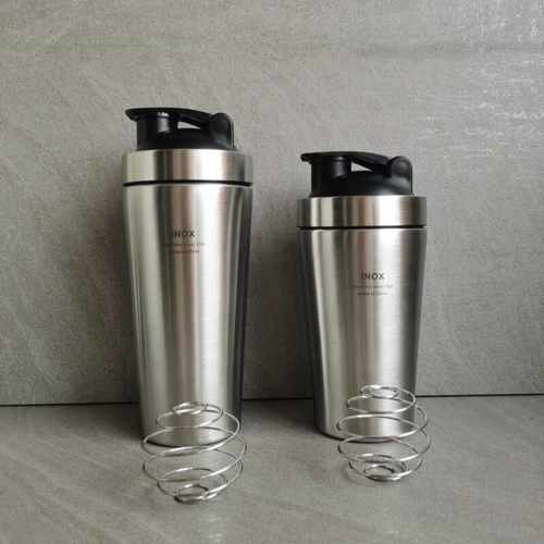 316不锈钢单层摇摇杯密封带刻度