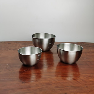 304家用不锈钢迷你刻度碗 带倒流嘴碗 酱料碗 备料碗 调料碗 小碗