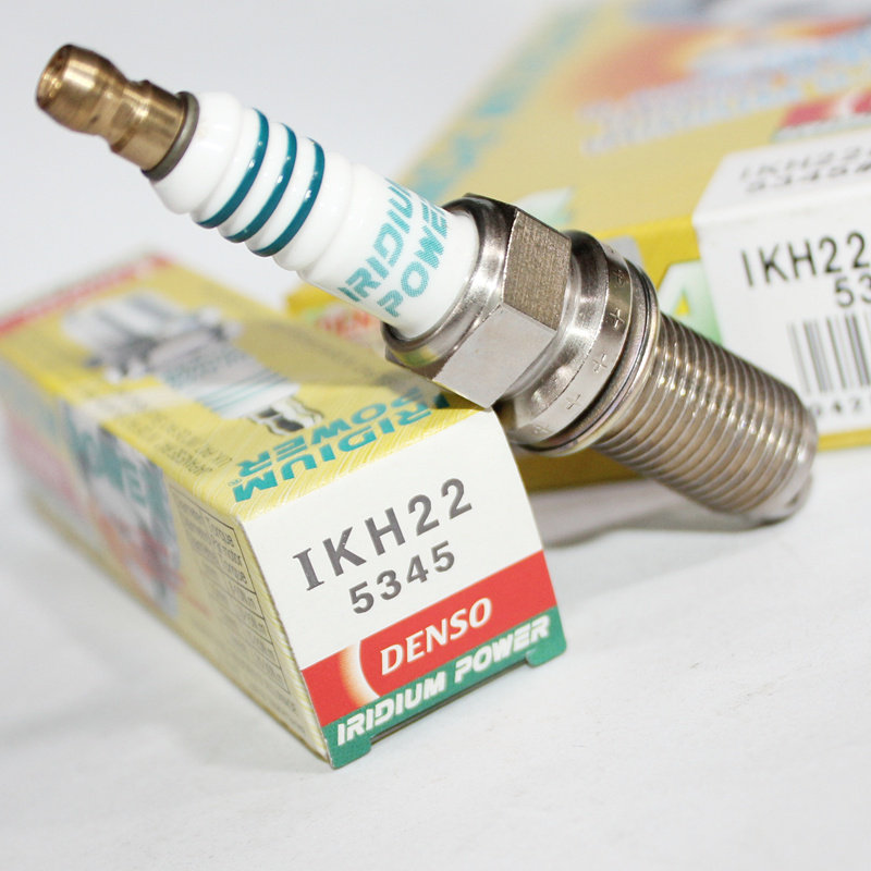 电装铱金火花塞IKH22适用森林人汉兰达皇冠陆放RX200T IS200T酷派