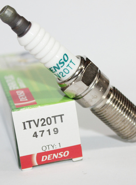 电装双铱金火花塞ITV20TT适用翼虎蒙迪欧锐界撼路者捷豹XFL极光