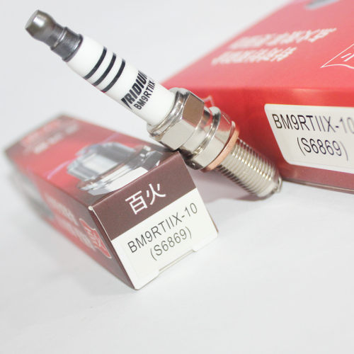 百火摩托车双铱金火花塞BM9RTIIX-10适用骇客950杜卡迪821拿铁959