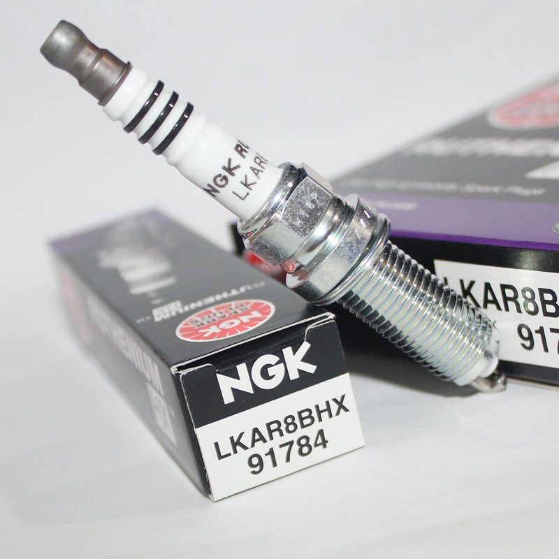 NGK双钌金火花塞LKAR8BHX 91784适用于天籁冠道沃尔沃星越森林人