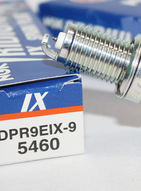 NGK铱金火花塞DPR9EIX-9适用JR9B JR9C DR9EA DPR9EA-9 GXS1100