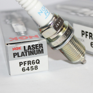 NGK双铂金火花塞PFR6Q适用宝来帕萨特新领驭途安迈腾速腾1.8T A4