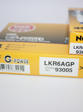 NGK铂金火花塞LKR6AGP 93005适用悦动悦纳RV瑞纳瑞奕悦纳新英朗