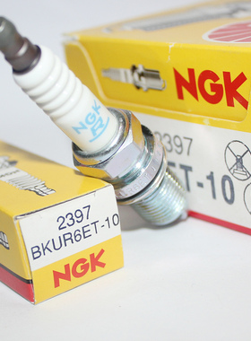 三爪NGK火花塞BKUR6ET-10适用于POLO波罗捷达速腾高尔夫4 5宝来