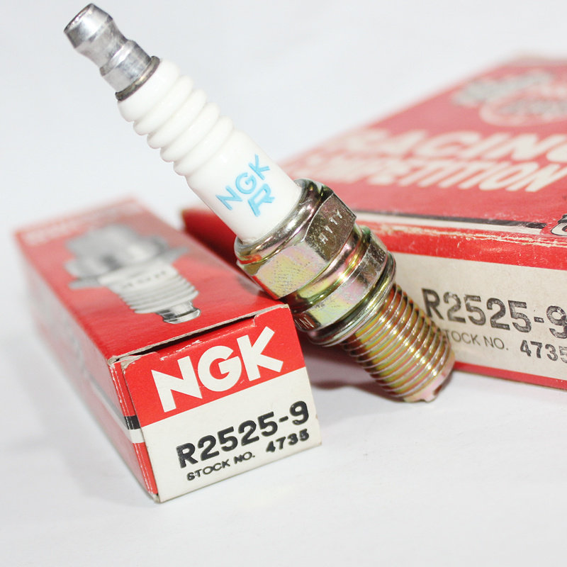 横针代用NGK火花塞R2525-9适用EA211小公主哈雷795 796杜卡迪自由