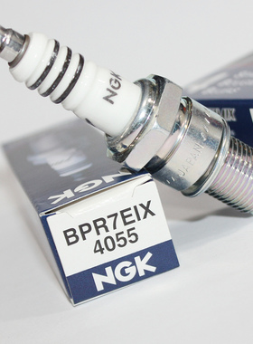 NGK铱金火花塞BPR7EIX适用BPR7ES黄河川崎AX100竞速之星KTM300EXC