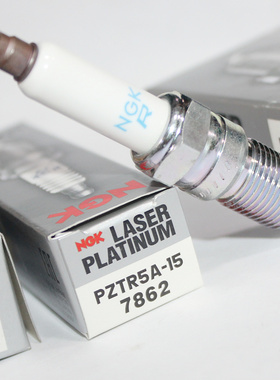 NGK双铂金火花塞PZTR5A-15适用SLS赛威SRX 4.6悍马H2 6.0 12缸