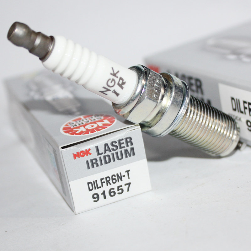 NGK三爪双铱金火花塞DILFR6N-T适用雷克萨斯RX450HL LS500H普拉多
