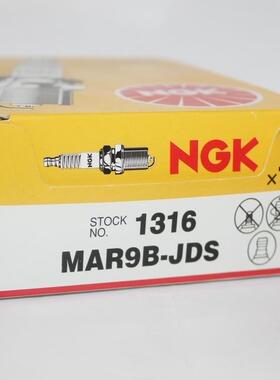NGK双极双爪火花塞MAR9B-JDS 1316适用宝马摩托车1200cc（HP2）