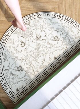 浴室地垫软矽藻泥吸水速干 干洗手间化妆室门口防滑脚垫卫浴厕所