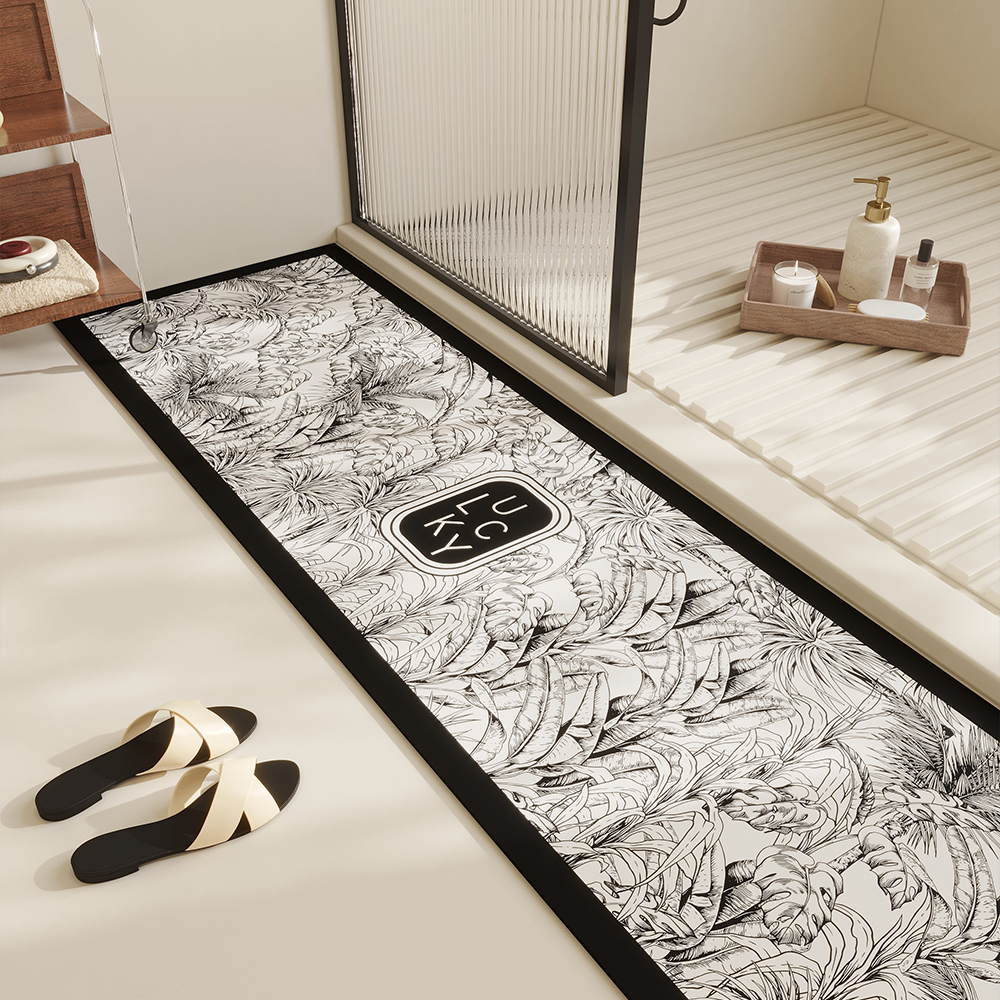 浴室吸水速干地垫软硅藻泥