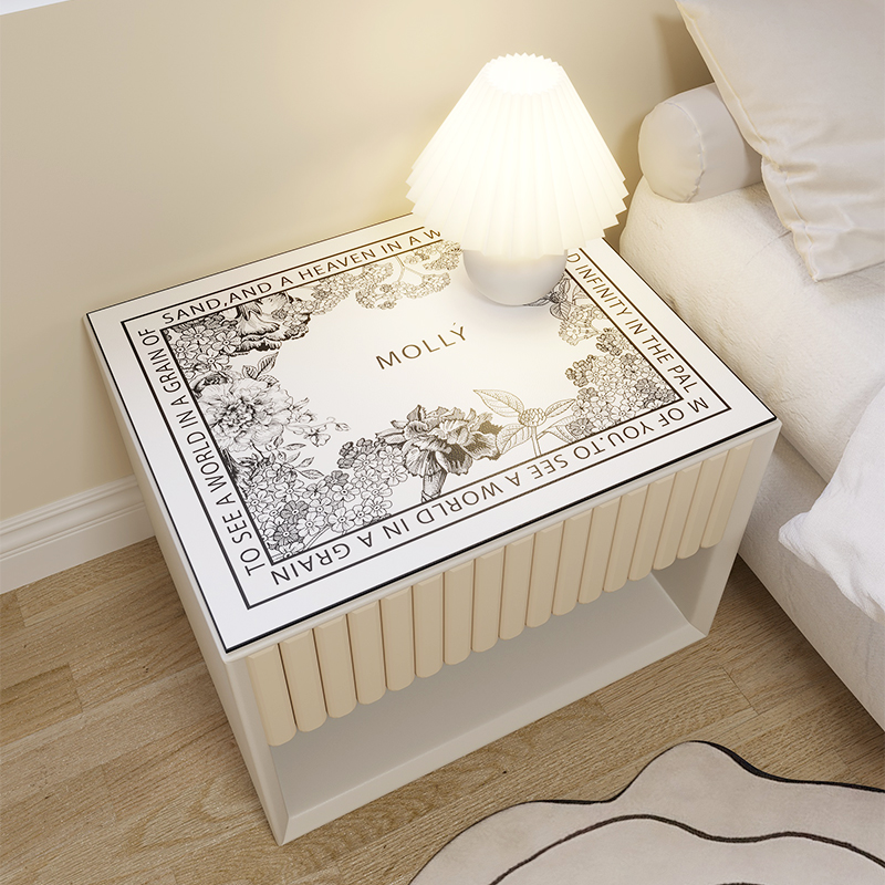 dmf床头柜盖垫防尘轻奢高级感