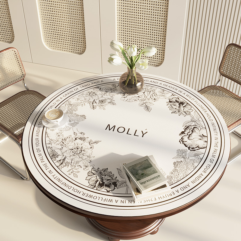 dmf现钱代简约PVC防烫防油桌垫