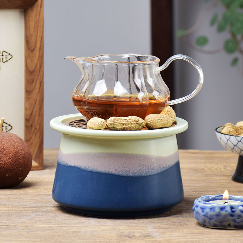暖茶温茶炉花茶壶蜡烛陶瓷底座加热炉酒店餐厅煮茶器烤橘子花生,餐饮具,煮茶炉,淘宝优惠券,粉丝福利购,淘宝优惠卷