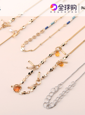 日本进口KaZa春夏饰品项链叠戴手链设计师简约衬衫链ins风 韩国制