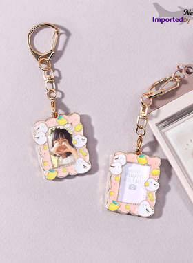 日本Southern D.S长尾山雀金属相框小挂件包包钥匙扣吊坠爱豆应援