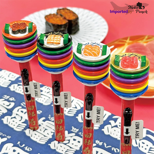 日本制FUNBOX旋转寿司圆珠笔