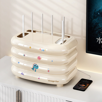 wifi路由器收纳盒子放置架