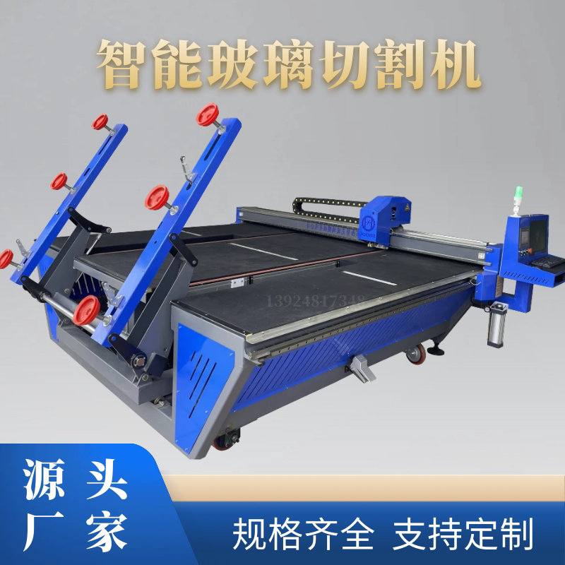 玻璃切割机全自动玻璃上片切割一体机异形高精度玻璃切割机