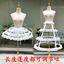 Original spring and summer new Lolita fishbone skirt Cosplay length adjustable violence daily skirt