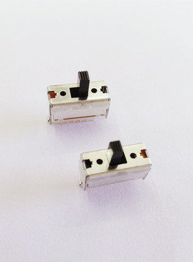 全新 滑动开关 SSSF040800 直插12脚2档 拨动开关 立式柄长6mm