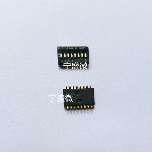 KHS82贴片拨码开关琴键式