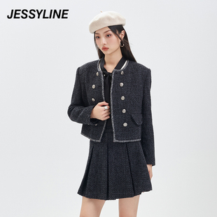 杰茜莱外套半身裙时尚 jessyline冬季 女装 345216469 专柜新款 套装