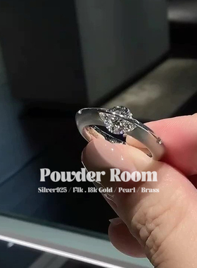 Powder Room·S925银戒指｜浩瀚星海之水星轨迹戒指指环