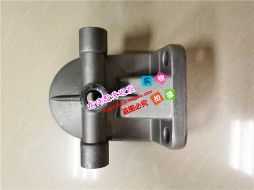 小松挖掘机柴油格底座PC200-7/KS590-2/PC220-7/柴油滤芯铝座子